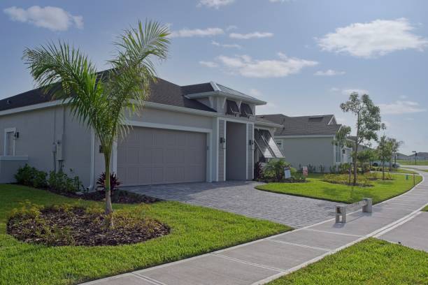 Residential Paver Driveway in Second Mesa, AZ